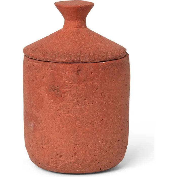 Photo of Ura Scented Candle - Duftlys - Red Sienna -  Ø 8 X H 13 Cm