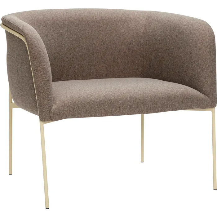 Photo of Armchair - Light Brown/Yellow