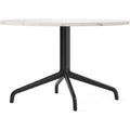Thumbnail photo of Harbour Column Lounge Table 4-star - Black/off White - Ø80 Cm - Soffbord - Norm Architects - Metall/sten