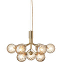 Apiales 9 Chandelier Brushed