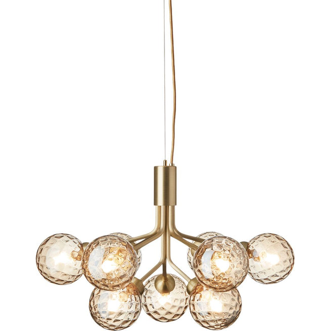 Photo of Apiales 9 Chandelier Brushed