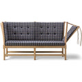 Thumbnail photo of Tremmesofaen 1789 By Børge Mogensen - 2 Personers Sofa - Cotil 53932 - W160/197 X D76,5 X H86 X Sh40 Cm 1
