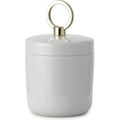 Thumbnail photo of Ring Box - Jar - Small - Light Grey - H: 9.5 x Ø: 6 cm