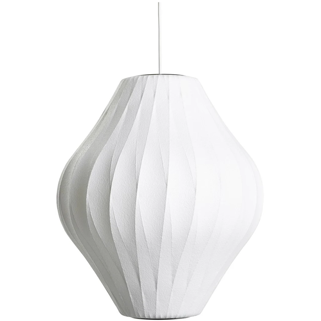 Nelson Pear Bubble Crisscross Pendant Lamp