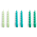 Thumbnail photo of Candle Spiral Set Of 6