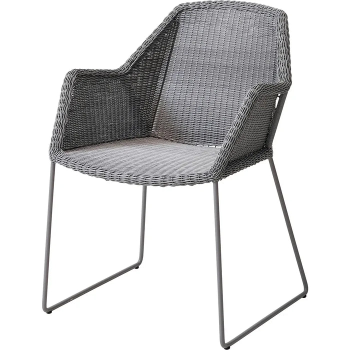 Photo of Breeze Stol 5467 Li/ls/lw  - Havestol - Lysegrå - B: 60 X D: 62 X H: 83 X Sh: 45 Cm