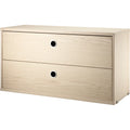 Thumbnail photo of String drawer unit 78x30, Ash - Shelving - Nils Strinning - Wood-coloured - Wood