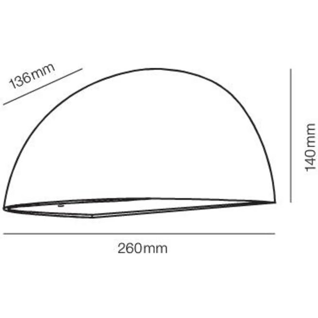 Photo of Rørhat Wall LED - Galvanized - 10,5W LED 3000K - IP23 - Outdoor Wall Lamps - Silver