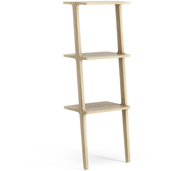 Photo of Libri Shelf 3 Shelf Oak Laquered