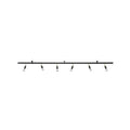Thumbnail photo of Star 6, Black - Spotlights - Jonas Bohlin - Black