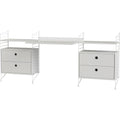 Thumbnail photo of String Floorboard 85, White, 2-pack - Shelving - Nils Strinning - White - Metal