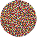 Pinocchio Rug Round Multi