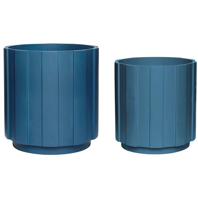 Photo of Flower Pot Set Petrol Blue