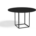 Florence Round Dining Table Black