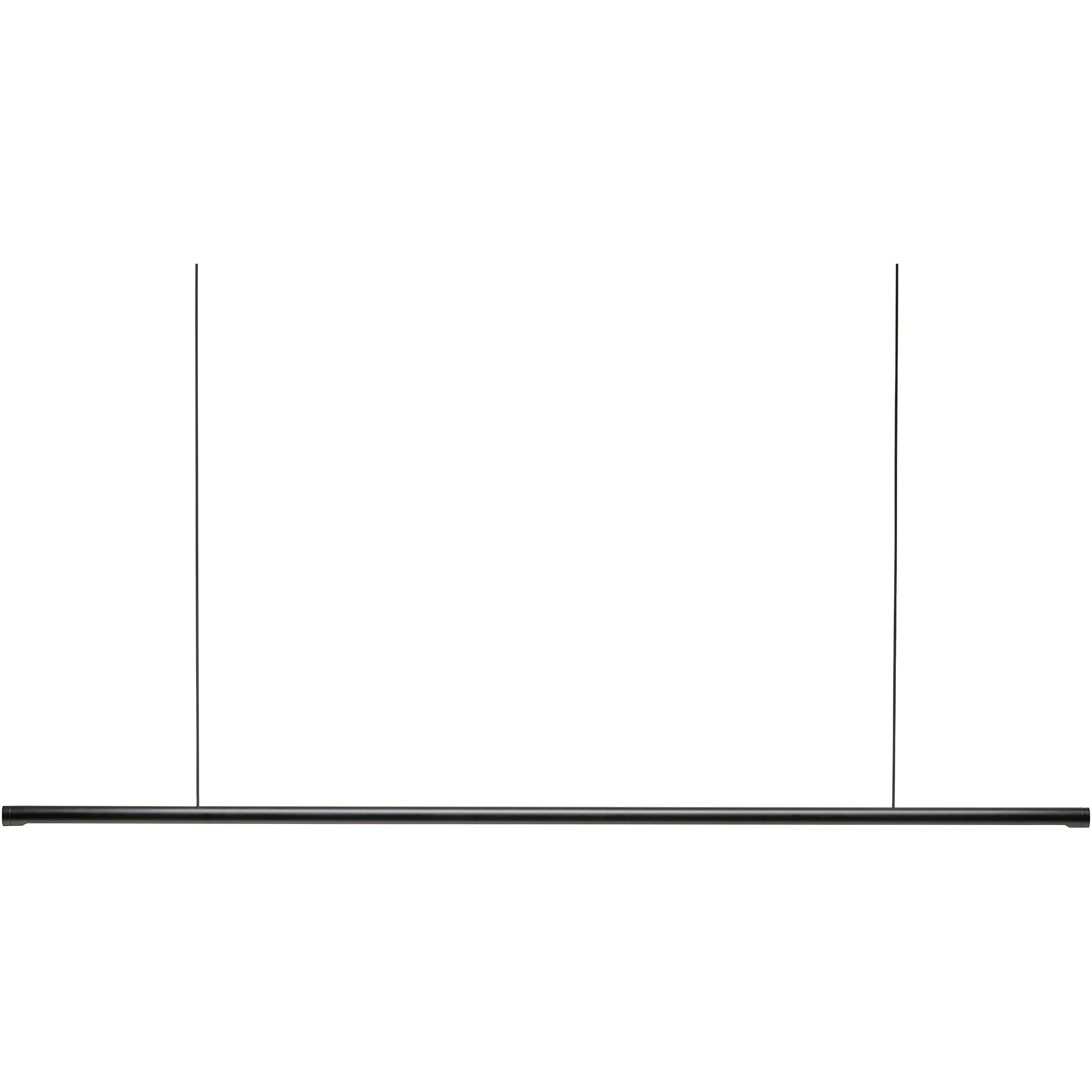 W181linier S, Anodized Black, Dimmable, 2700k - Pendulum Lampor - Dirk Winkel - Svart