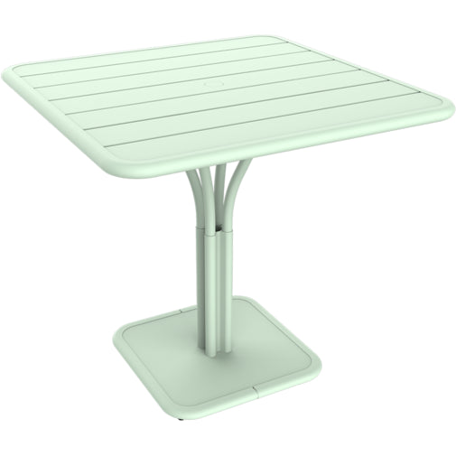 Photo of Luxembourg Pedestal Table 80x80 Cm Ice Mint A7 - Matbord Utomhus - Frédéric Sofia - Blå - Metall