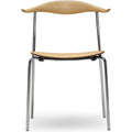 Thumbnail photo of Ch88t Chair White Oiled Oak-Stainless Steel
