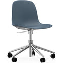 Form Swivel Chair, 5w Office Chair Blue