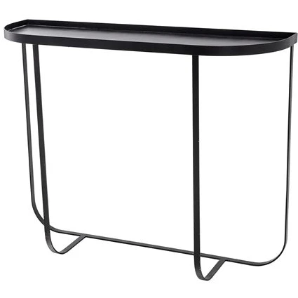 Harper Black Iron Side Table