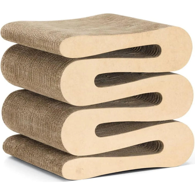 Photo of Wiggle Stool - Brown - Natural material
