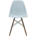 Eames Plastic Chair Dsw Ice Grey - Dark Maple - Matstolar - Charles & Ray Eames - Grå - Metall/trä/plast