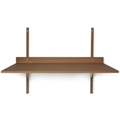 Thumbnail photo of Sector Desk - Skrivebord - Smoked Oak/brass - W87 X H66,5 X D45,1 Cm