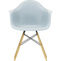 Eames Plastic Armchair Daw - 23 Ice Grey - Golden Maple - Matstolar - Charles & Ray Eames - Grå - Metall/trä/plast