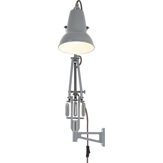 Photo of Original 1227 Mini Lamp With Wall Bracket / Dove Grey - Vägglampor - George Carwardine - Grå