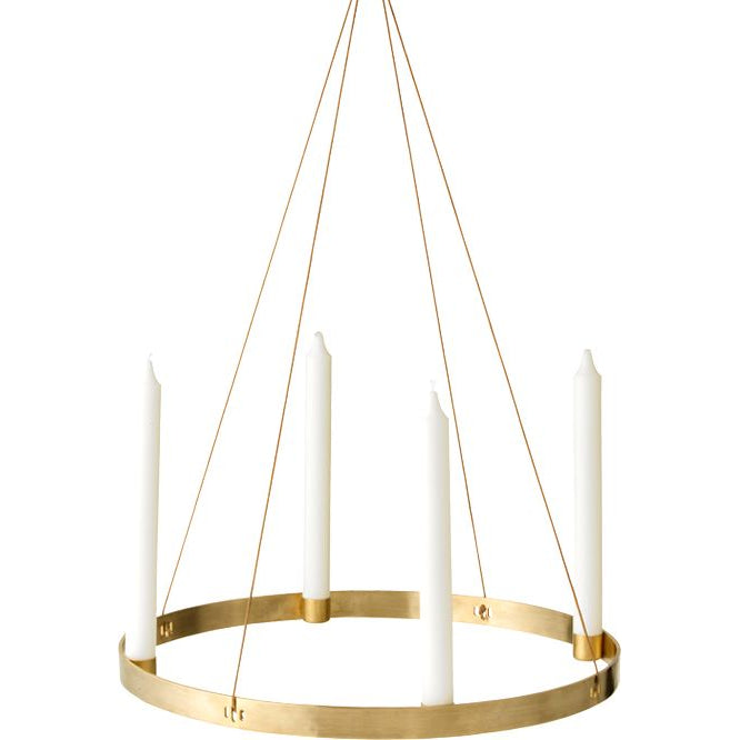 Photo of Candle Holder Circle Large Ø: 38 Cm - Messing