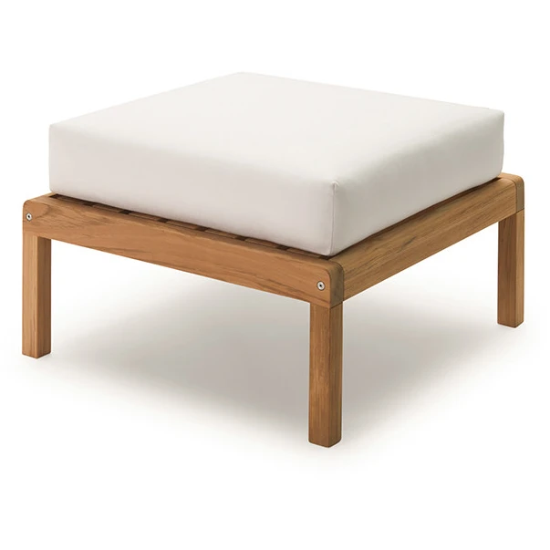 Photo of Skagerak Virkelyst pouf, white from Fritz Hansen