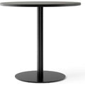 Thumbnail photo of Harbour Column Counter Table Ø80 Black Painted Oak Veneer With Black Base - Barbord - Norm Architects - Svart - Metall/trä