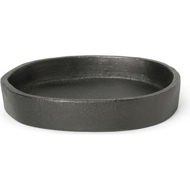 Photo of Yama Tray - Bakke - Sort Rund - B: 8.9 X H: 1.5 X D: 8.3 Cm