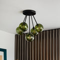 Thumbnail photo of Ballroom Molecule Chandelier