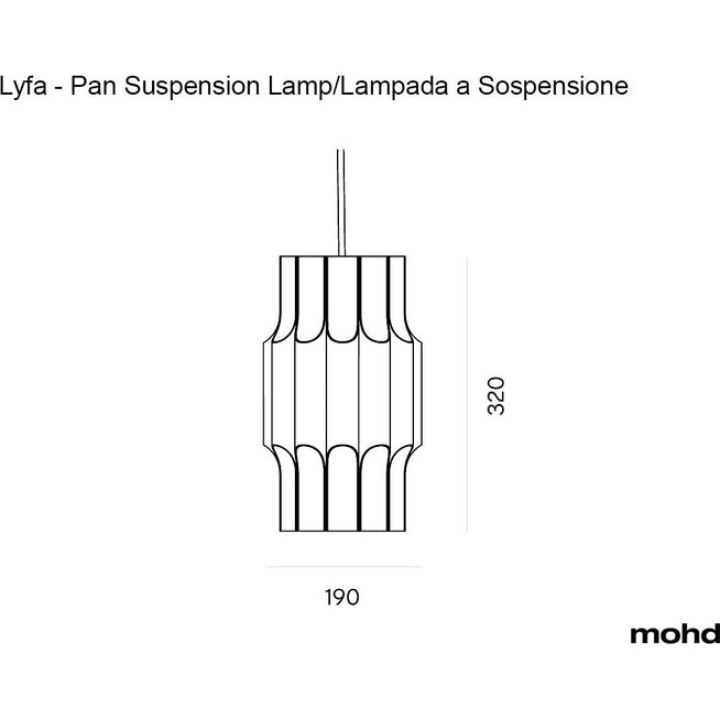 Photo of Pan 190 Pendant Lamp