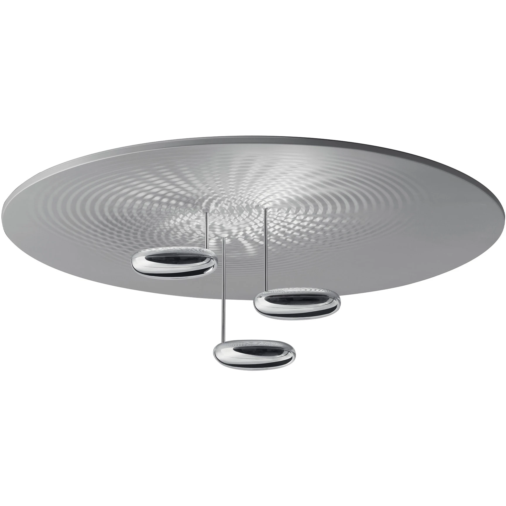 Droplet Led Taklampa 3000k - Plafonder - Ross Lovegrove - Silver