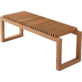 Thumbnail photo of Cutter 120 Teak - Benches - Niels Hvass - Wood