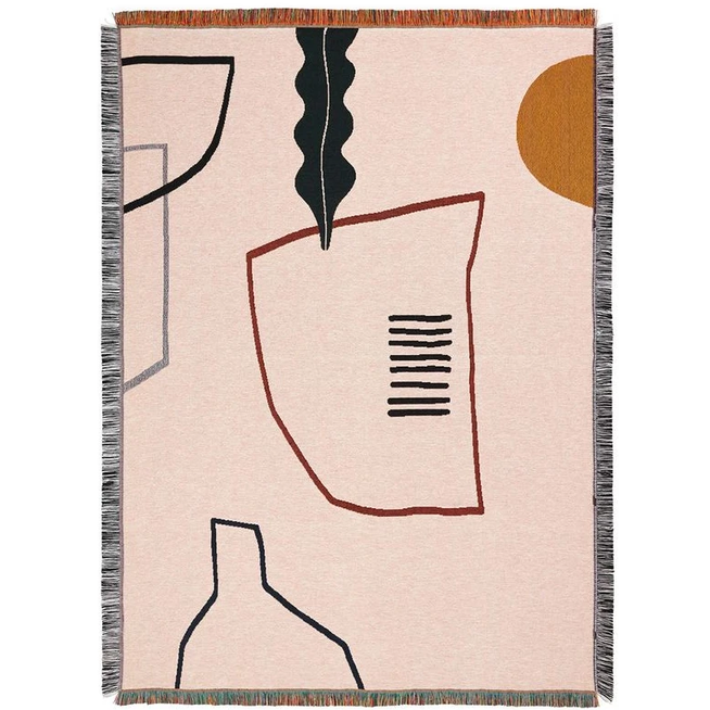 Photo of Mirage Blanket - Tæppe - Off-white - W: 120 X H: 170 Cm
