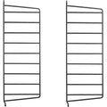 Thumbnail photo of String Wall Rack 50x20, Black, 2-pack - Shelving - Nils Strinning - Black - Metal