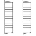 Thumbnail photo of String Wall Rack 75x20, Black, 2-pack - Shelving - Nils Strinning - Black - Metal