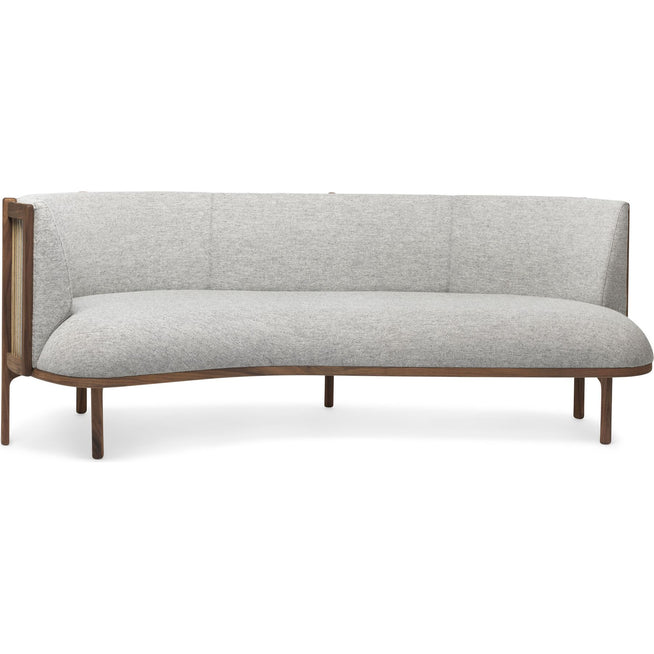 Photo of Carl Hansen - RF1903 Sideways Sofa Left Oiled Walnut/Hallingdal 65