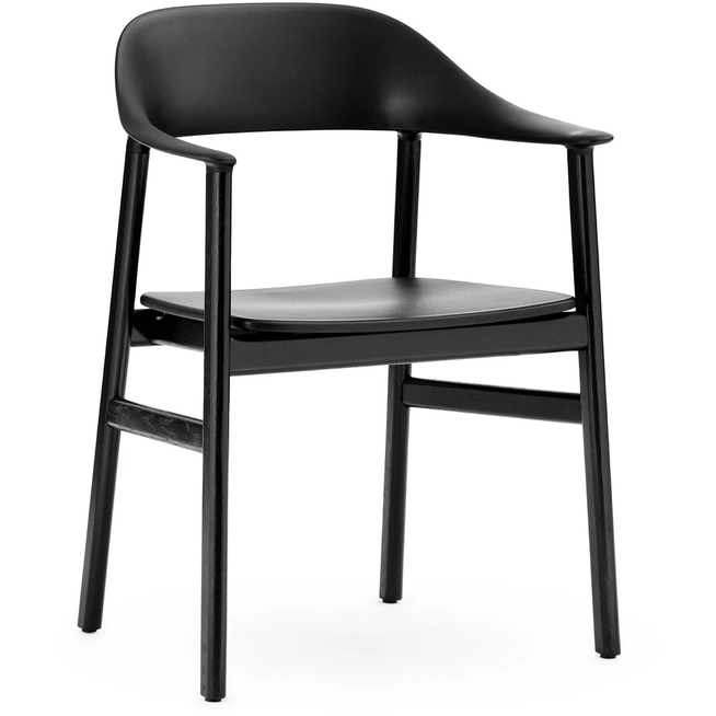 Photo of Herit Chair Armrest Black Oak Black