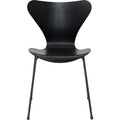 Thumbnail photo of 3107 Seven, Coloured Ash, Venetian Red, Underframe Warm Graphite - Dining chairs - Arne Jacobsen - Red - Metal/wood