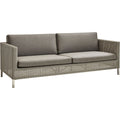 Thumbnail photo of Connect Soffa 3-sits, Taupe, Dyna: Brun,cane-line Weave - Utomhussoffor - Cane-line Design Team