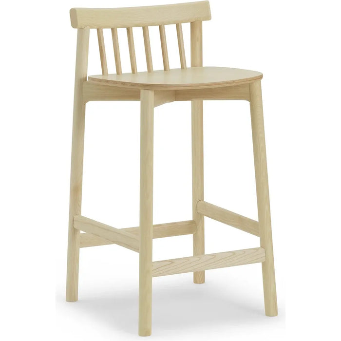 Photo of Pind Barstool 65 Cm - Barstol - Ash - W44.5 X D45 X H81.5 Cm