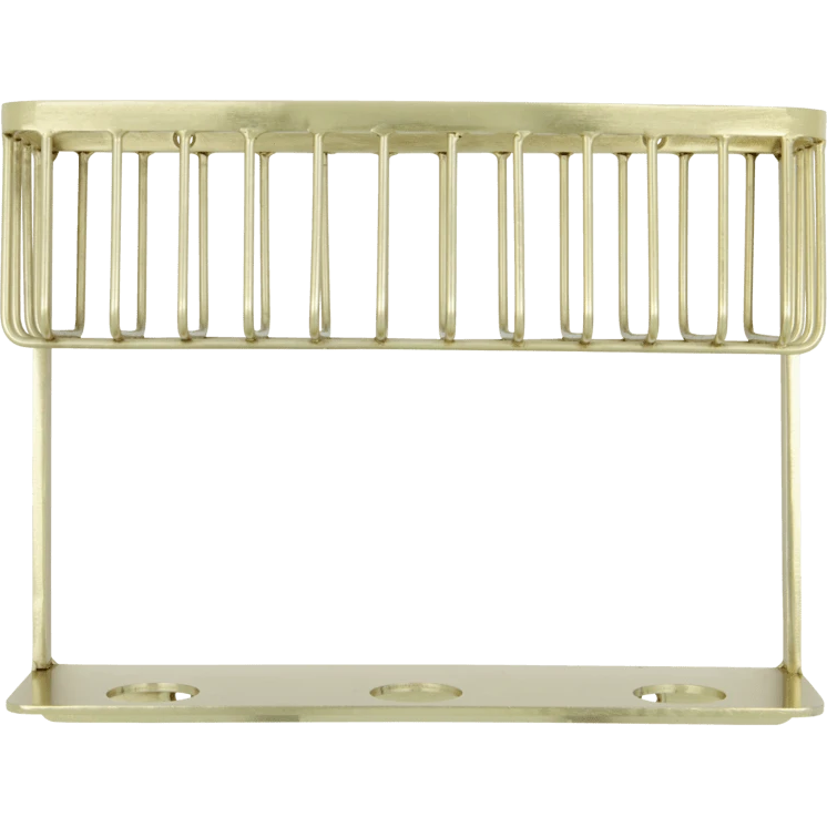 Brass Bathroom Wall Stand