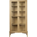 Thumbnail photo of A90 Boderne Display Cabinet - 178 cm - lacquered oak