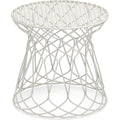 Re-found Pouf, Matt White, No Cushion - Utomhuspallar & Puffar - Patricia Urquiola - Vit