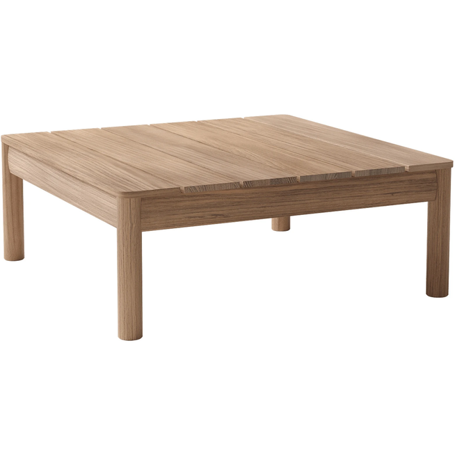 Photo of Tradition Lounge Table 27, Teak Fsc 100% - Outdoor dining table - Povl B. Eskildsen - Wood