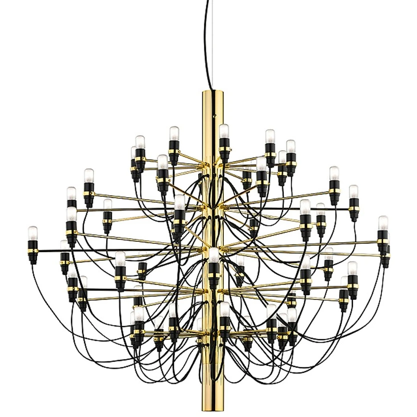 2097 Sarfatti Chandelier Brass