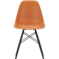 Eames Plastic Chair Dsw - 43 Rusty Orange - Black Maple - Matstolar - Charles & Ray Eames - Orange - Metall/trä/plast